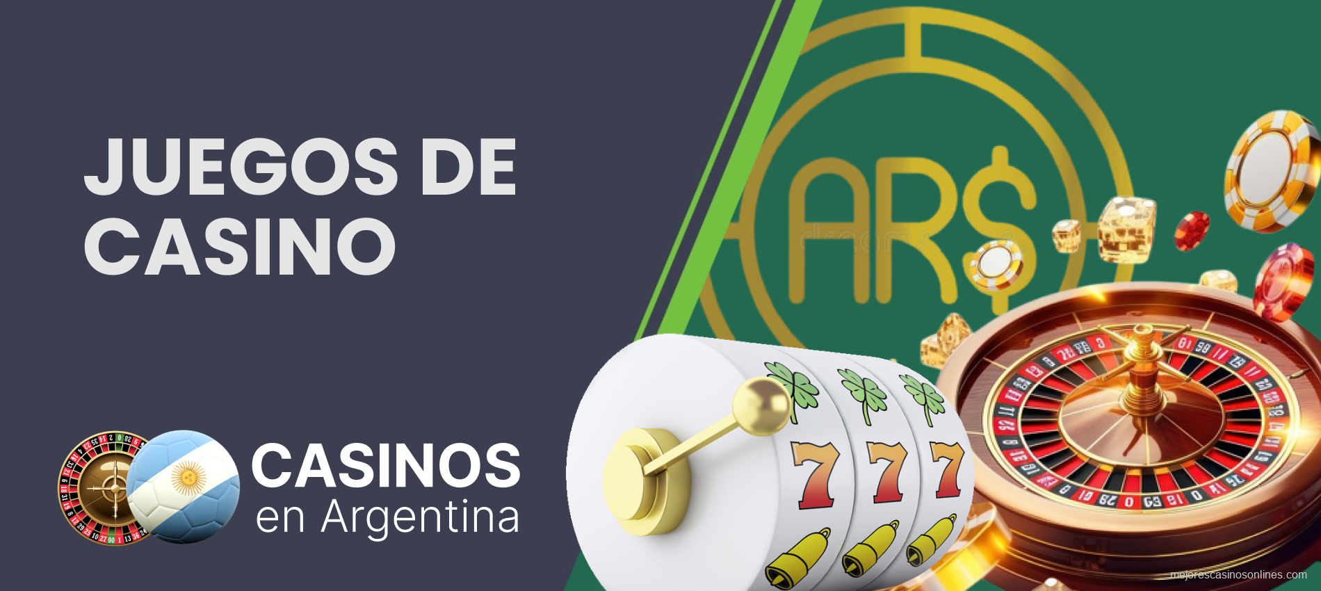 Catálogo de tragamonedas y mesas en línea