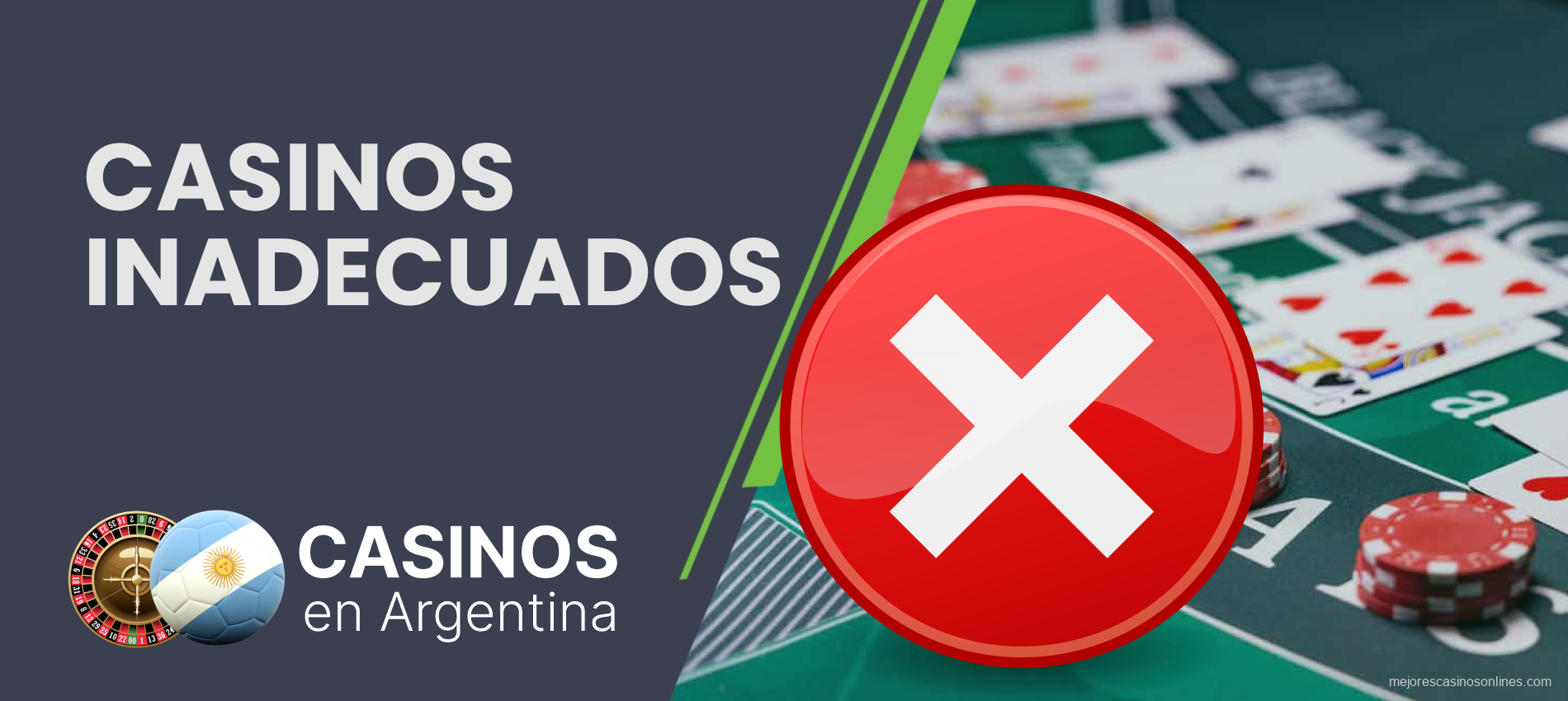 Sitios poco confiables para jugadores argentinos