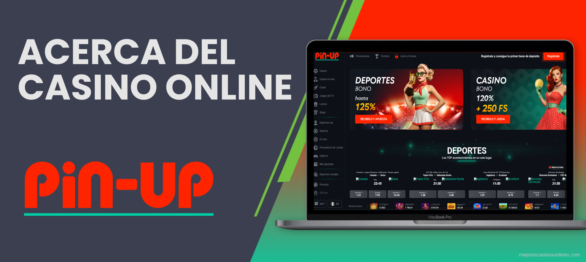 Información general sobre Pin Up en Argentina
