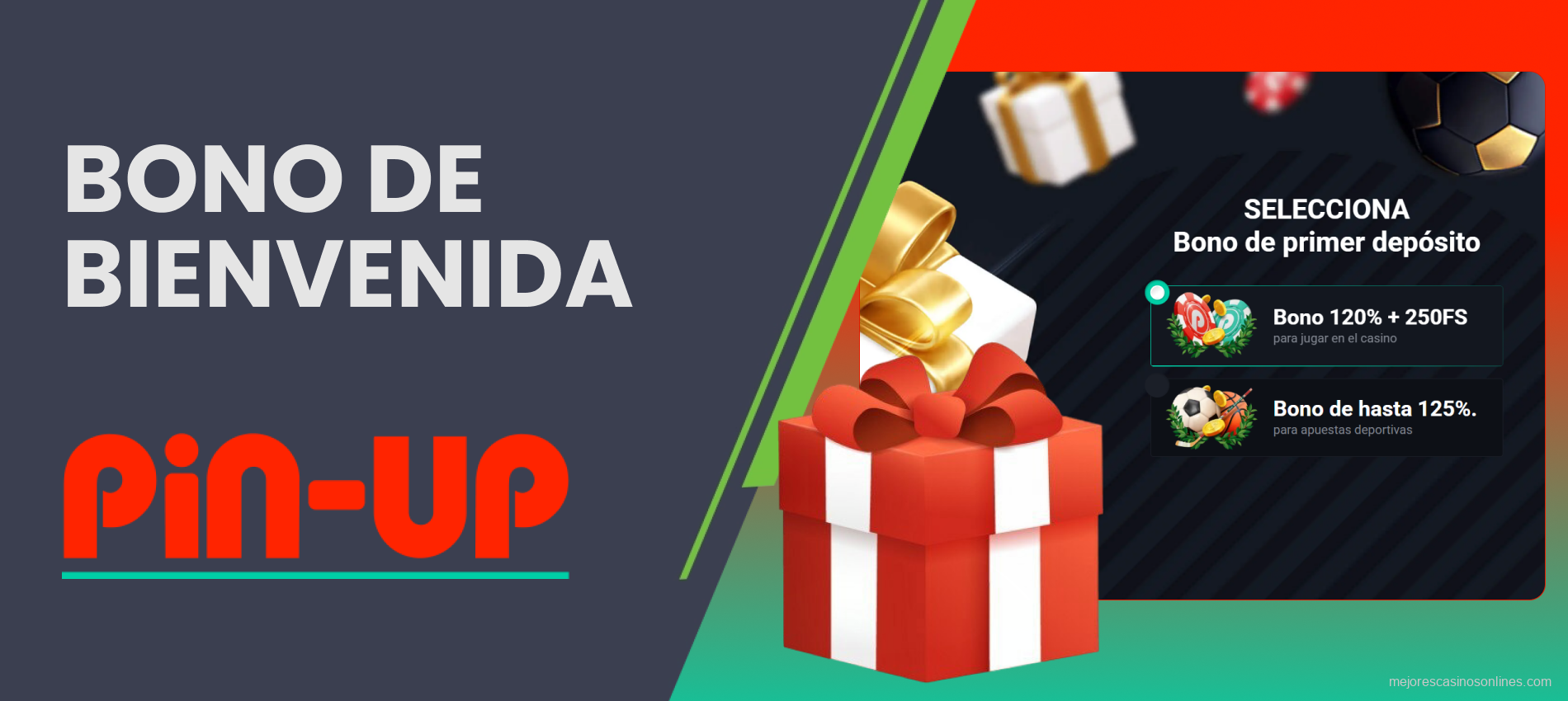 Oferta inicial exclusiva de Pin Up para nuevos usuarios
